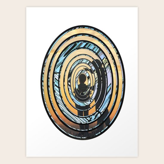 Observing Art Print