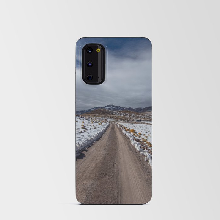 Snow Desert Path Android Card Case