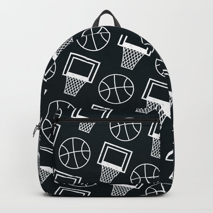 Basketball Pattern Trendy Backpack