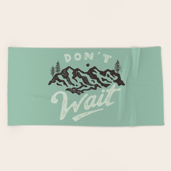 Wait Beach Towel