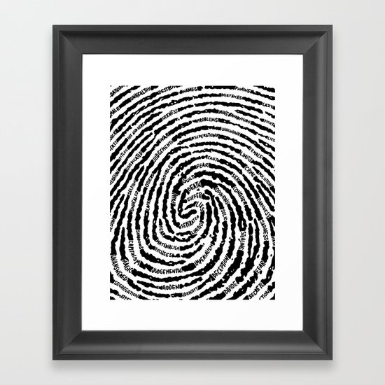 I AM Framed Art Print