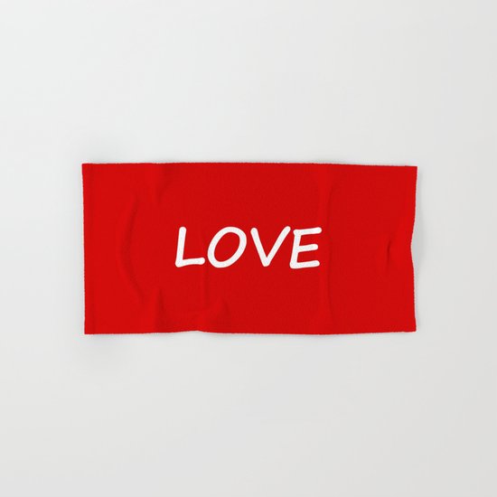 Love Hand & Bath Towel