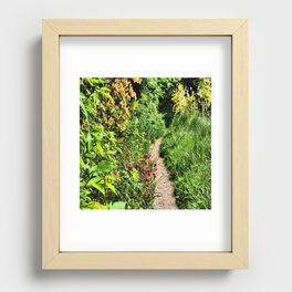 Scottish Highlands Late Spring Country Path in I Art  Recessed Framed Print