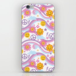 Trippy Rainbows-Psychedelic Pattern iPhone Skin