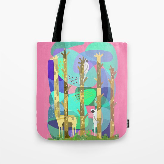 wood Tote Bag
