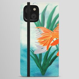 The Goldfish iPhone Wallet Case