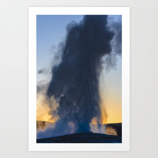 Old Faithful Art Print
