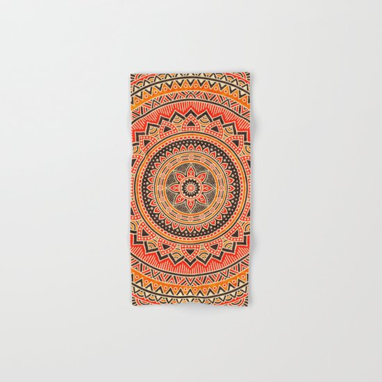 Hippie Mandala 12 Hand & Bath Towel