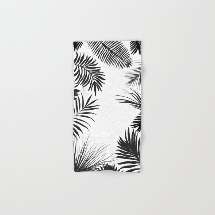Palm print hand towel on sale