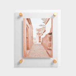 Moroccan Pink Entrance Floating Acrylic Print