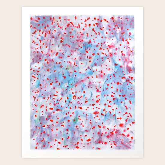 SCARLET FEVER Art Print
