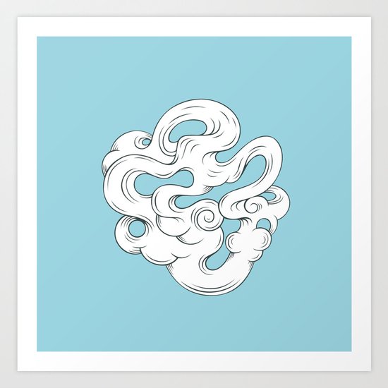 Cirrus///2 Art Print