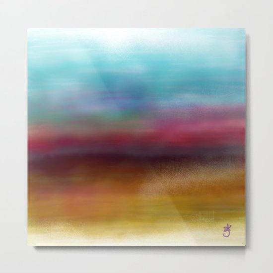 C for Colorful Metal Print
