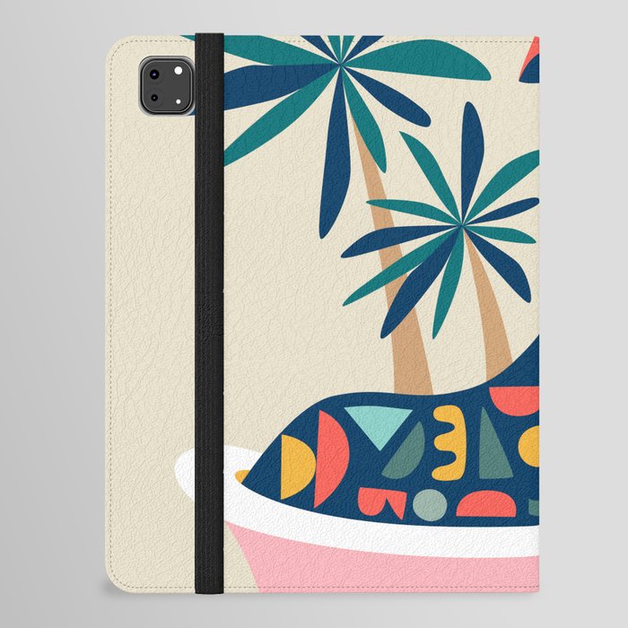 Giraffe in the Bathtub iPad Folio Case