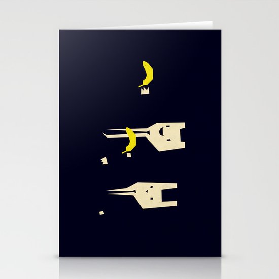 Pulp banana Stationery Cards