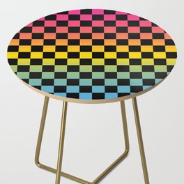 PYB Checkered Gradient2 Side Table