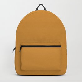 Plain Golden orange | Solid Color | Solid Golden orange | Golden olive Backpack
