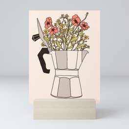 Moka Flowers Mini Art Print