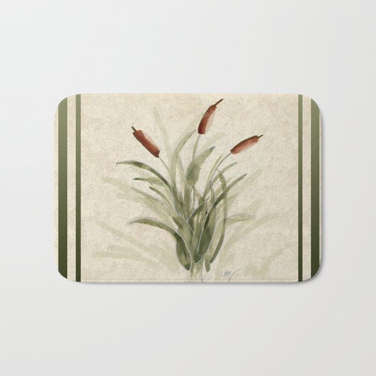 cattails 2 Bath Mat