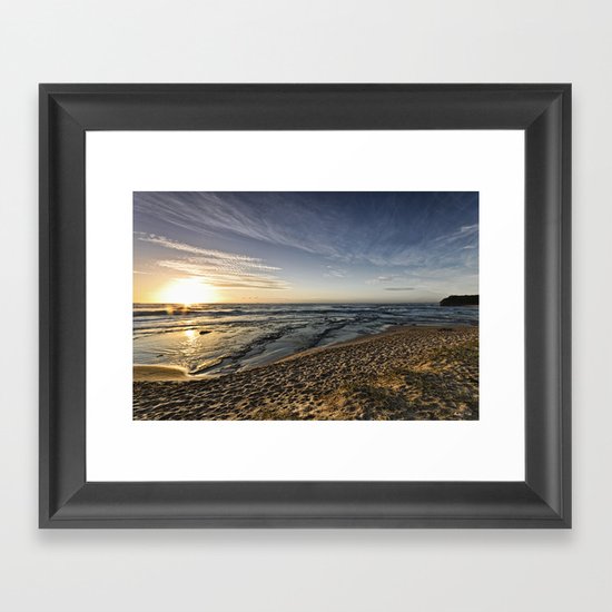 Headlands Sunrise Framed Art Print