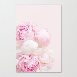 Peonies Bouquet | Peonies Photography | Floral | Nature | Flowers Canvas Print