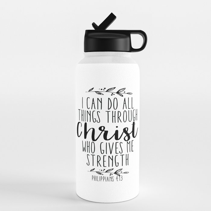 Love Endures All Things: Water Bottle Pockets