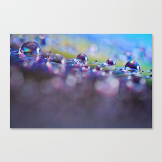 Rainbow Bubbles Canvas Print