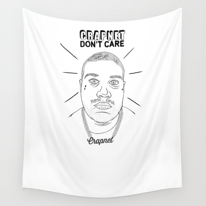 CRAPNET Don't Care - 'Romance' Wall Tapestry