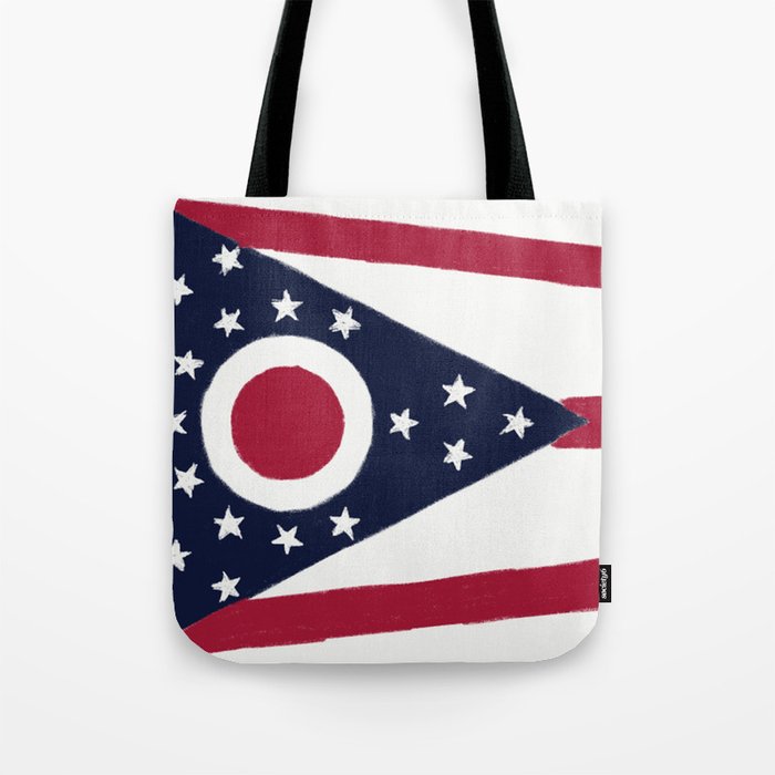 Ohio State Flag Tote Bag