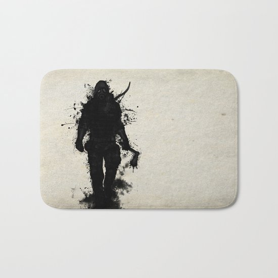 Apocalypse Hunter Bath Mat