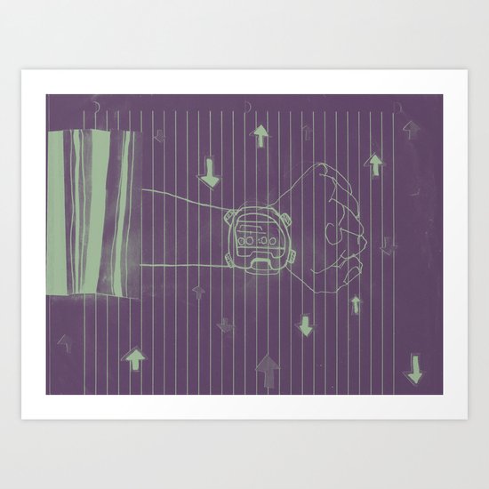 talkin about visions. Art Print