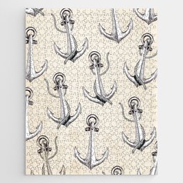 Nautical Ships Pattern Jigsaw Puzzle