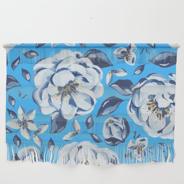 Blue Flower Wall Hanging