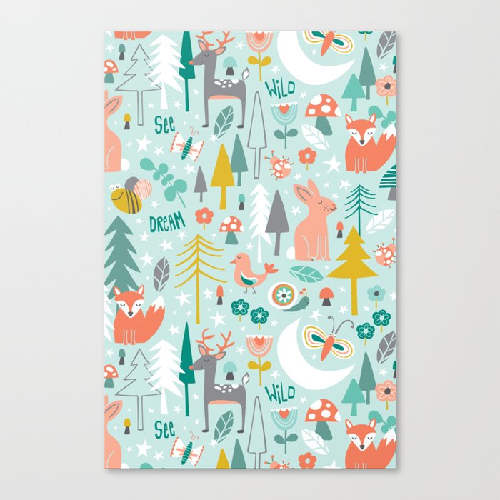 Forest Of Dreamers Canvas Print