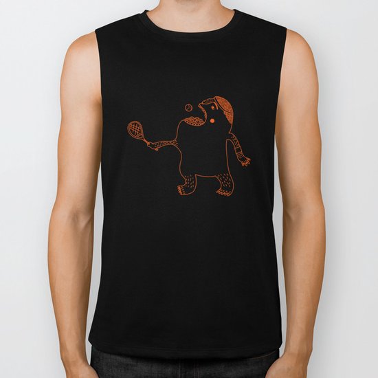 Game, Set and Munch Biker Tank
