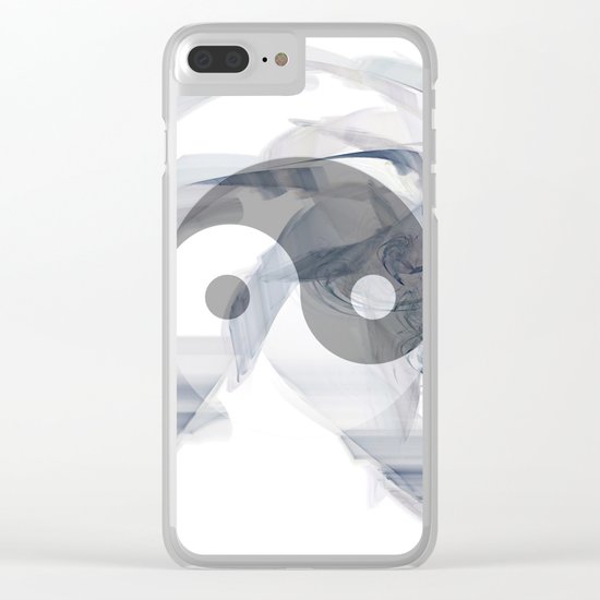 Yin & Yang Clear iPhone Case