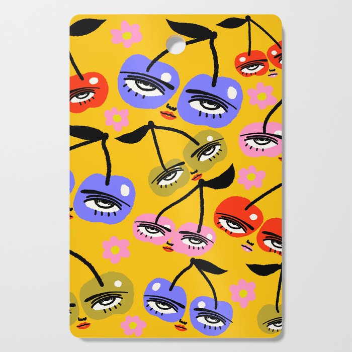 Cherry Party Cutting Board