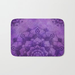 Deep Purple Bath Mats Society6