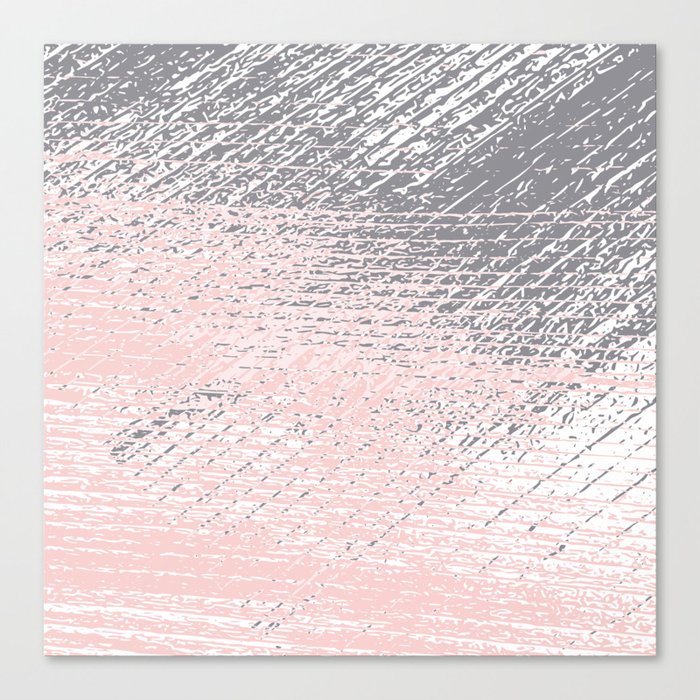 Pink Pastel and Grey Background Canvas Print by artsimo ...