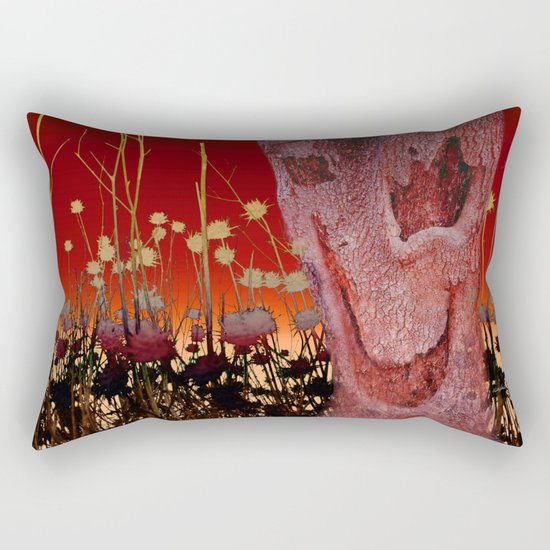 A Spook in the Thistles Rectangular Pillow