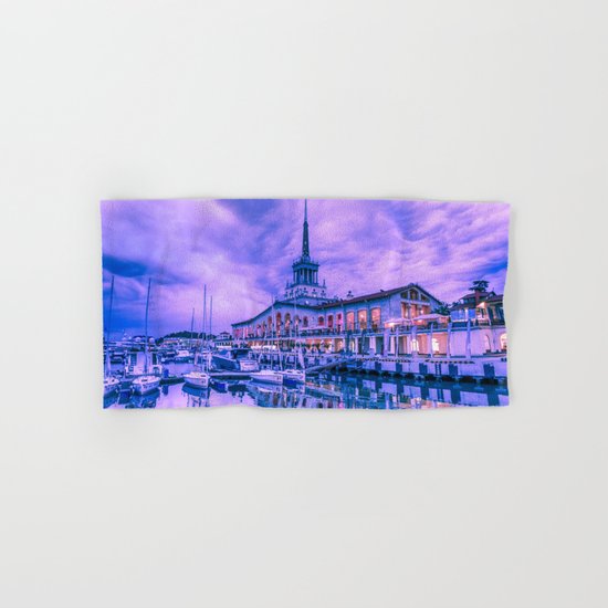 Marine station of Sochi Hand & Bath Towel