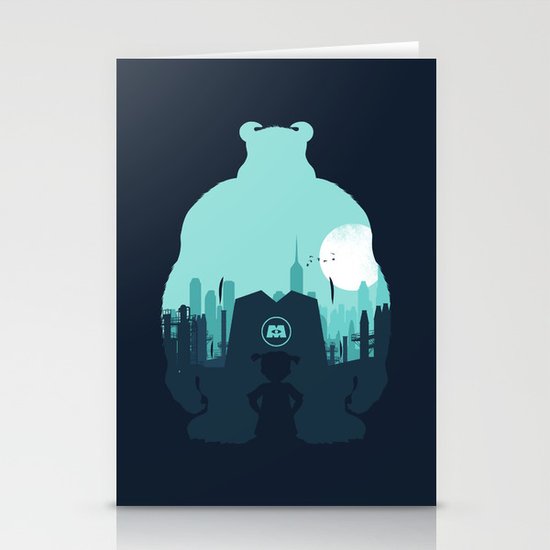 Welcome To Monsters, Inc. Stationery Cards