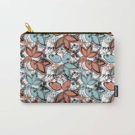 Autumn leaf fall. Carry-All Pouch