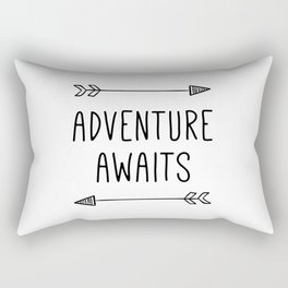 Adventure Awaits Rectangular Pillow