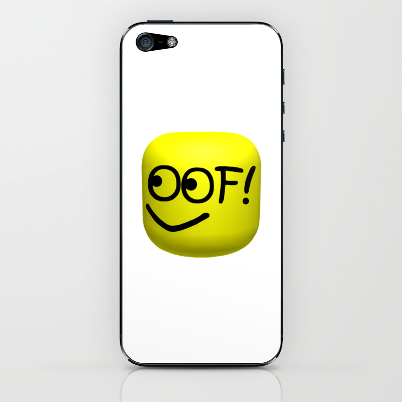 Roblox Noob Iphone Skin By Chocotereliye Society6 - how to get the noob skin on roblox mobile