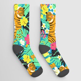 Tropical Tigers Socks