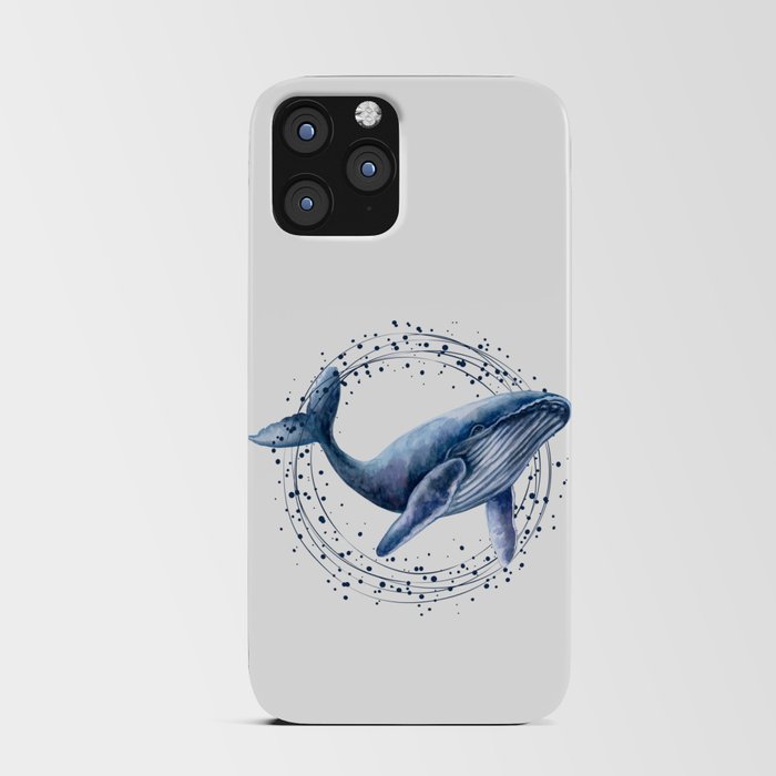 Great whale looking for empathy iPhone Card Case