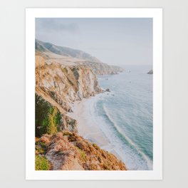 california coast iv / big sur Art Print