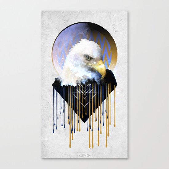 Wise Eagle Canvas Print