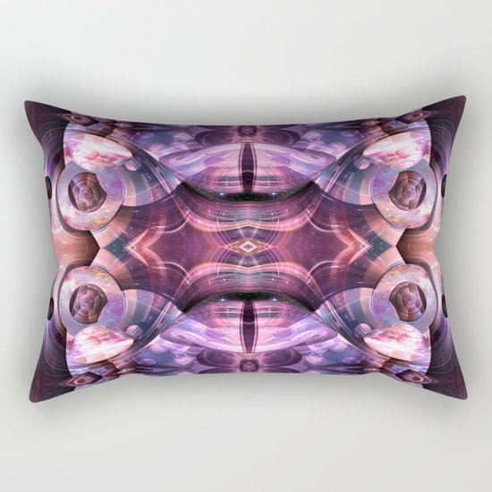 Purple Storm Rectangular Pillow